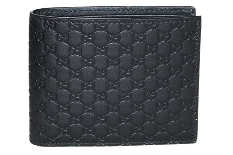 gucci men bifold wallet|gucci micro guccissima men's wallet.